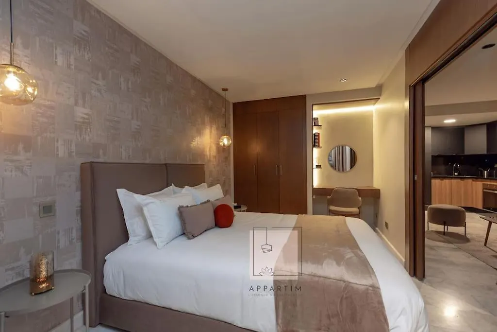 קזבלנקה Perla 403, Une Oasis Luxueuse Au Coeur De Casa ! 0*,  מרוקו